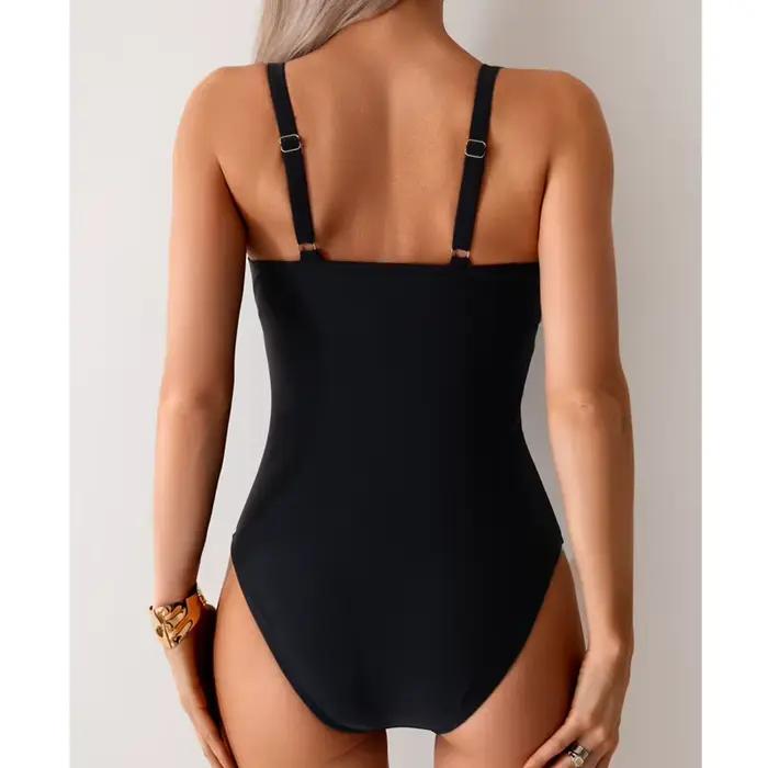 Couverture ventre une pièce grands maillots de bain fermé grande taille