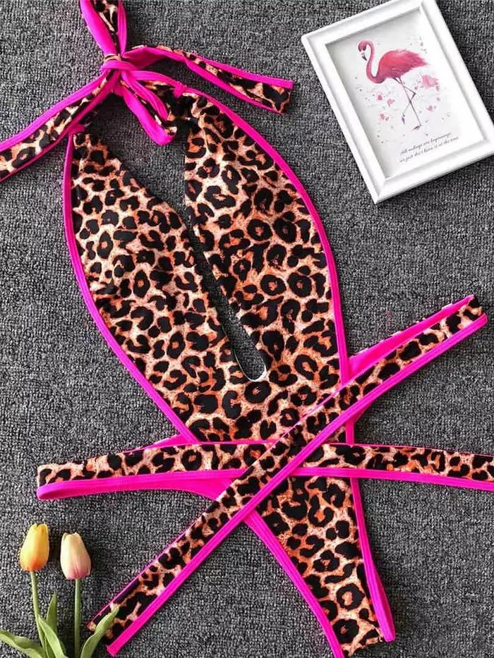 Maillot de bain une pièce sexy vert néon pour femme 2026