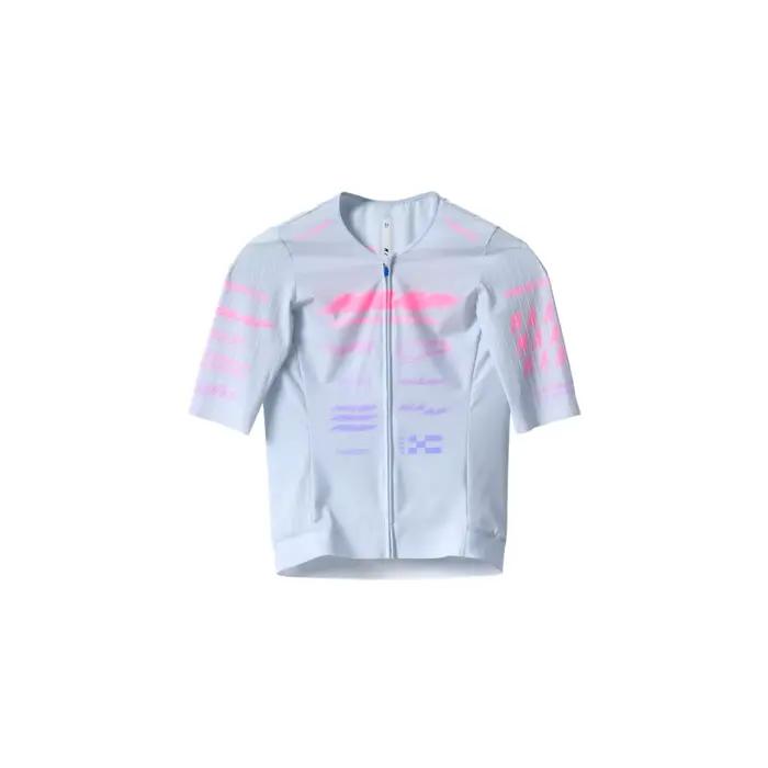 Maillot de cyclisme professionnel, maillot d'été respirant avec protection solaire anti-UV SPF 50+ adapté au cyclisme en montagne et sur route