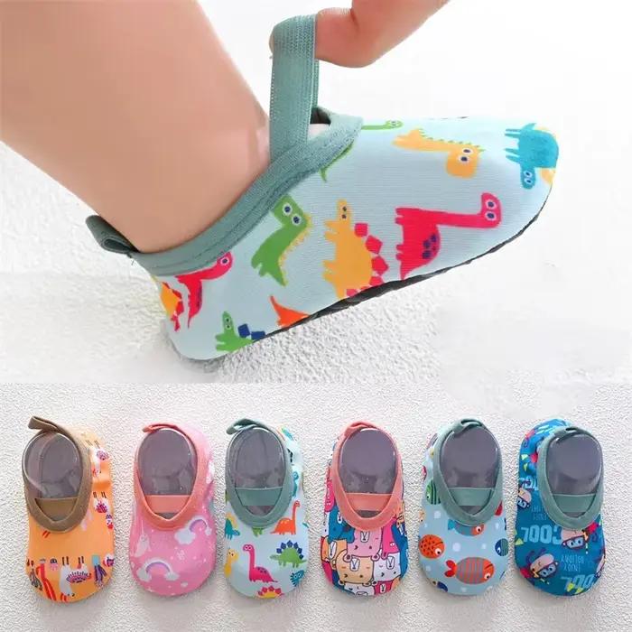 Chaussures de plage pour bébés garçons et filles, baskets de sports nautiques, natation pieds nus, chaussures de première marche, surf, pêche, plongée, intérieur, extérieur