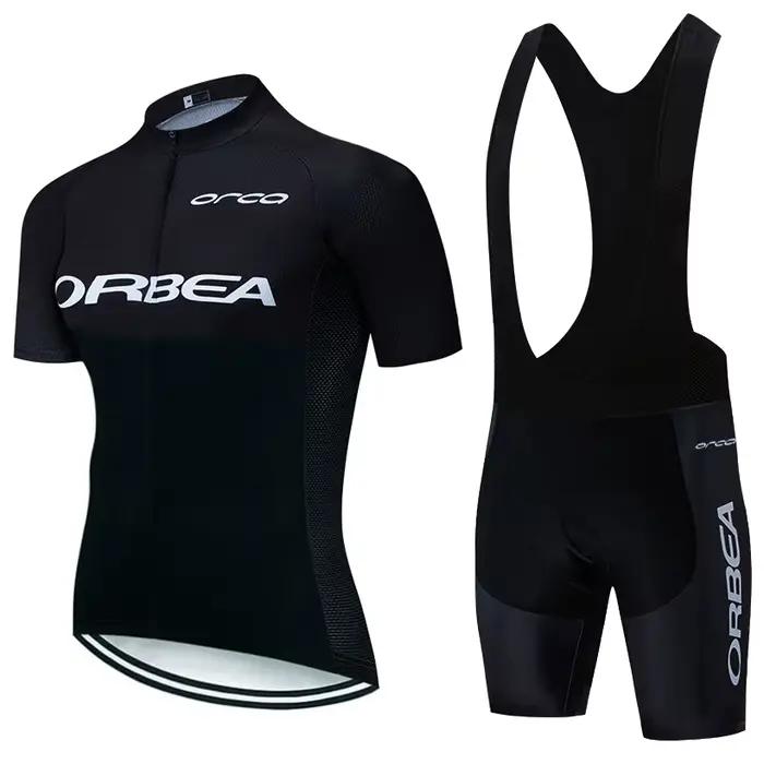 Nouveau ORBEA ORCA maillot de cyclisme vélo Shorts ensemble hommes femmes séchage rapide Ropa Ciclismo 4 poches été Pro vélo T-Shirt vêtements