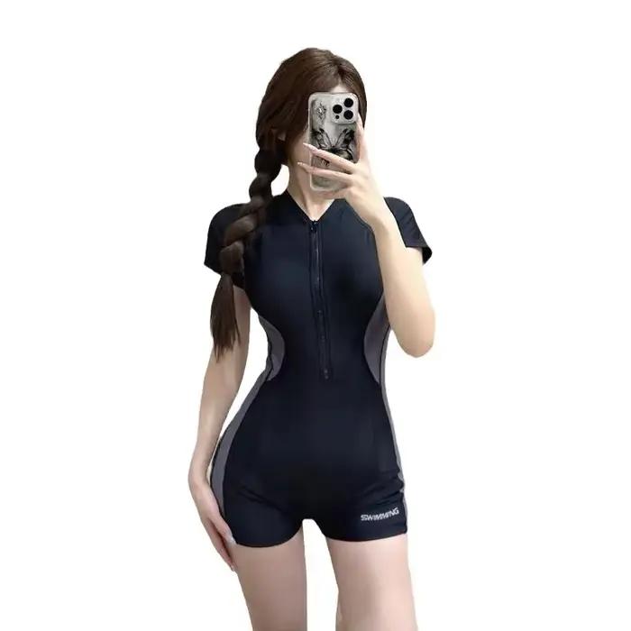 Maillot de bain une pièce drapeau pour femme