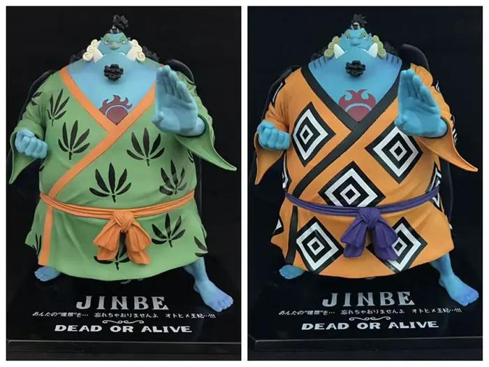 Anime One Piece Dead or Alive Fish Terran Jinbe New World Ver. Figurine d'action en PVC, statue de jeu, modèle de collection, jouet, poupée