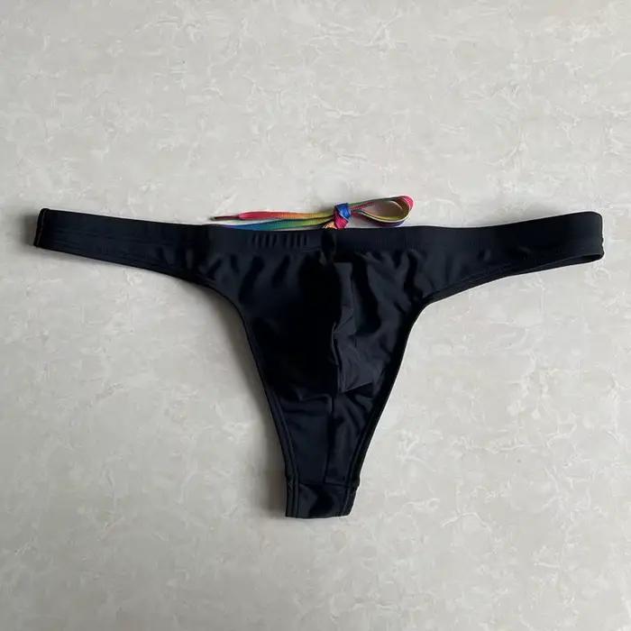 Maillot de bain string pour homme, slip de bain micro mini, maillot de bain bikini, short de bain, short de plage, maillot de bain sexy gay Seobean