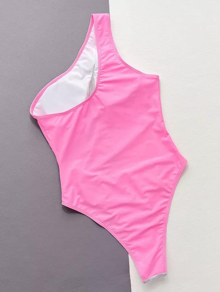 Maillot de bain une pièce scintillant pour femme
