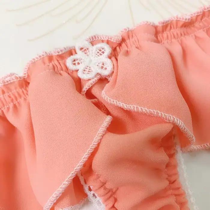 Sous-vêtements Sexy en mousseline de soie pour femmes, taille basse, slips sensuels élégants, tentation de fille de minuit, pantalons intérieurs de la chine continentale