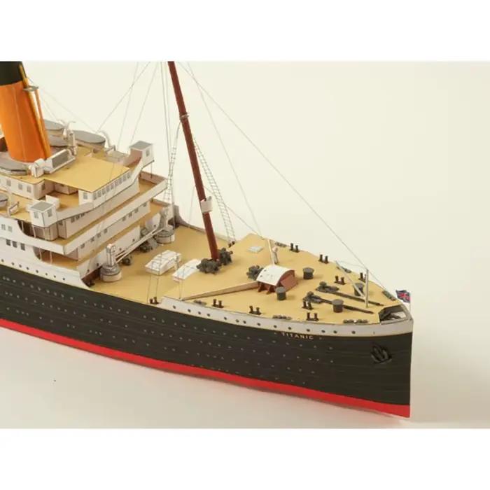Navire de croisière britannique Titanic 1:400, modèle en papier 3D, puzzle fait à bricolage main, Fan militaire, décoration de bureau à domicile, échelle réelle créative