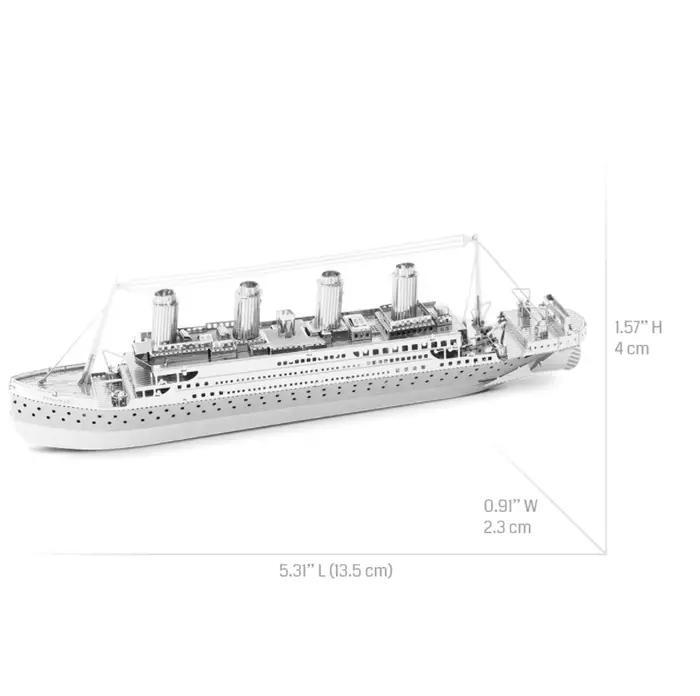 Titanic 3D métal Puzzle modèle kits bricolage Laser découpé Puzzles Puzzle jouet pour les enfants