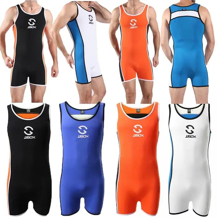 Maillot de bain sexy pour hommes, short, justaucorps, sport, fitness, lutte, singlet, batterie, combinaisons, maillots de bain, combinaisons, salopette, sous-vêtements, vêtements de nuit