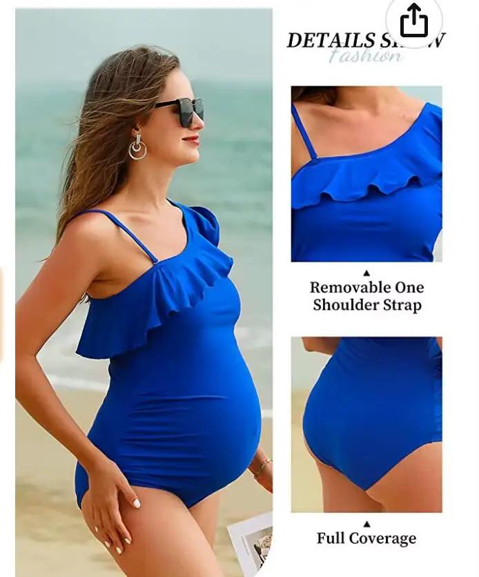 Maillot de bain une pièce pour maternité