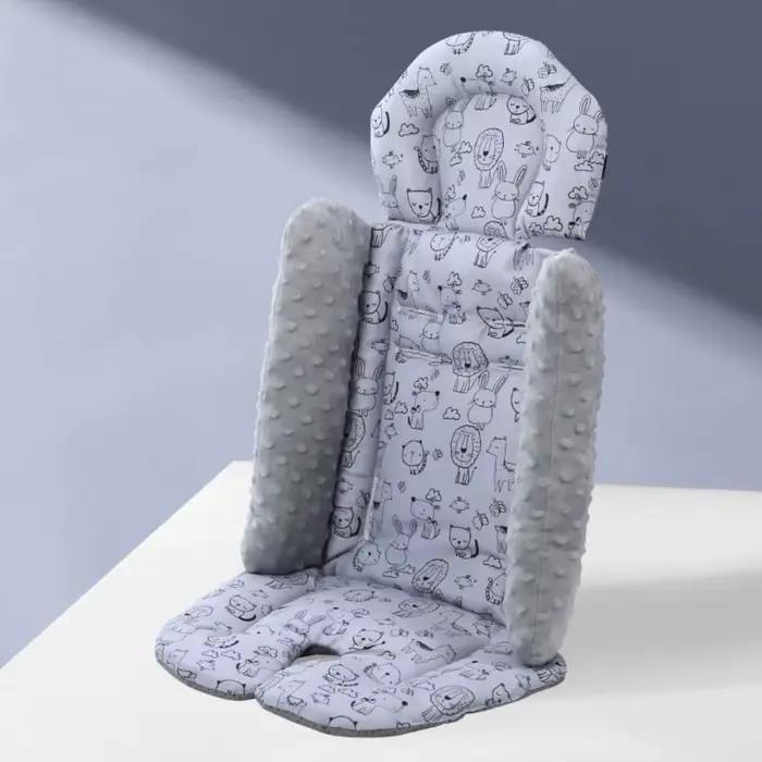 Coussin de poussette pour bébé, motif de dessin animé, accessoires de poussette, coussin de siège pour bébé, tapis de voiture, coussin de siège de voiture