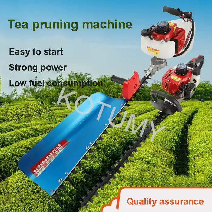 Taille-haie cisaille simple/Double tranchant Machine d'élagage d'arbres à thé Machine de cueillette de thé taille de jardin vert