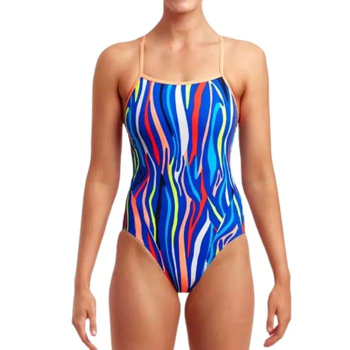 Funkita 2022 femmes maillot de bain Triathlon dos Sexy une pièce costume maillots de bain porter formation fonctionnelle maillot de bain sport maillot de bain