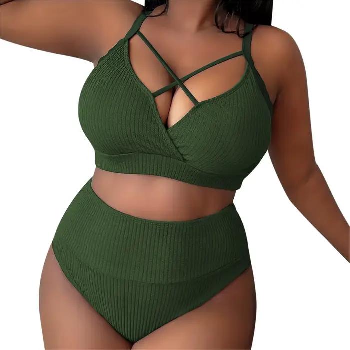 Maillot de bain brésilien grande taille pour femmes