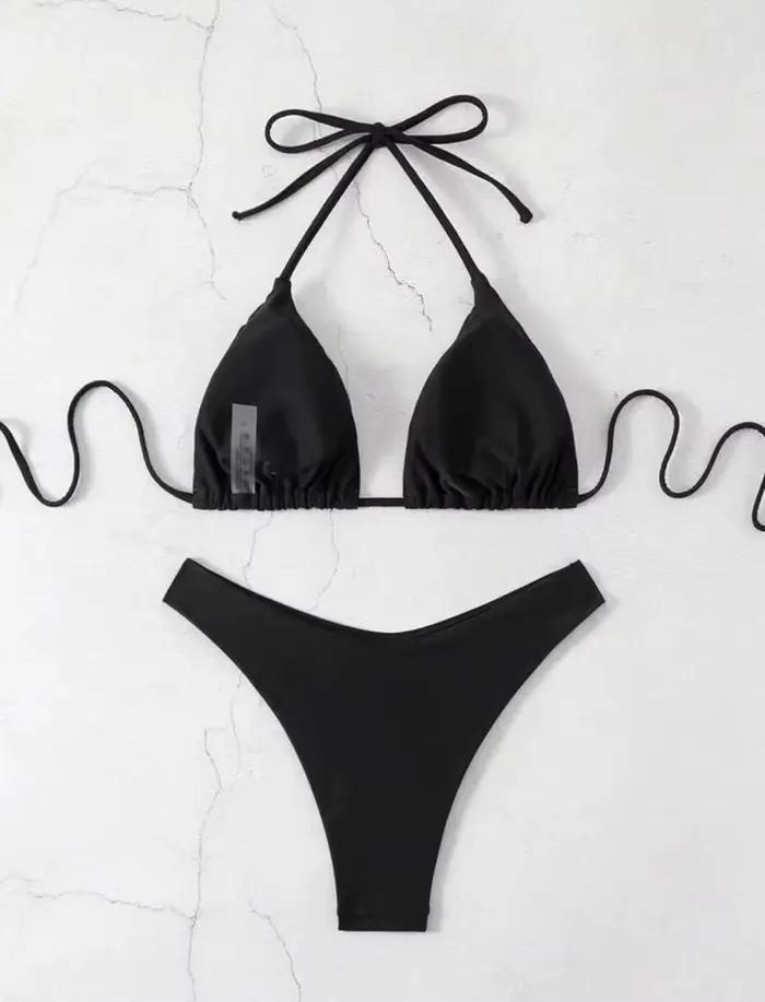 Maillot de bain brésilien à lacets