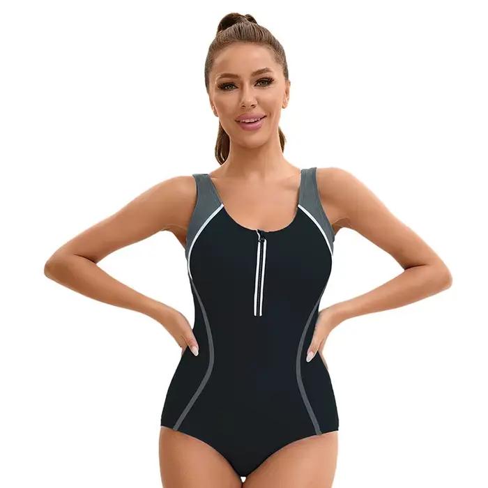 Maillot de bain une pièce athlétique dos nageur pour femme