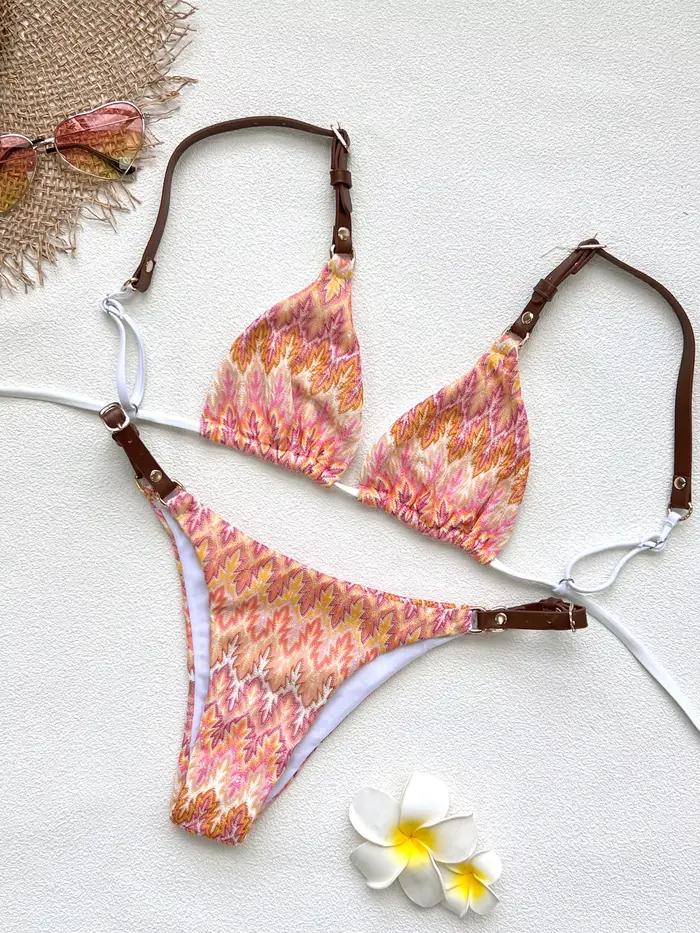 Maillot de bain imprimé sexy pour femmes