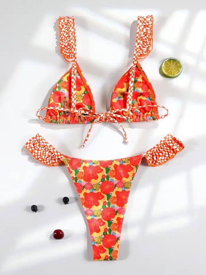 Ensemble de bikinis imprimés Rinabe pour femme