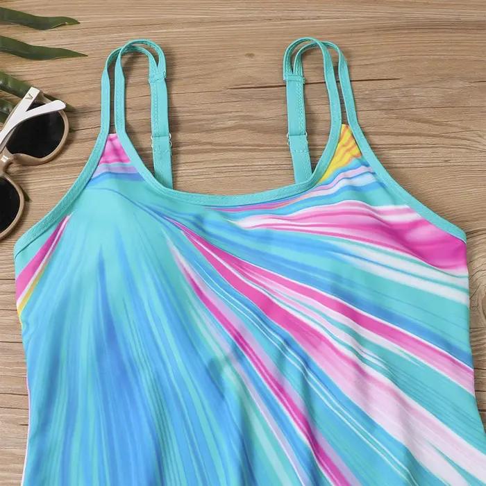 Maillot de bain rétro imprimé vintage