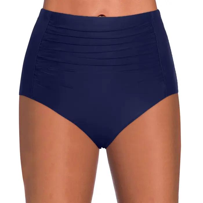 Culotte de bain taille haute pour femme