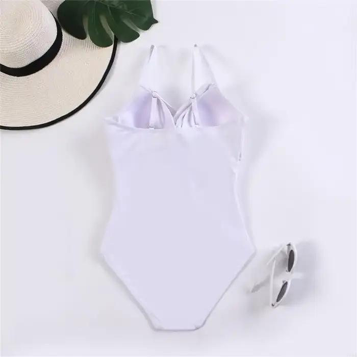 Maillot bain froncé pour femmes