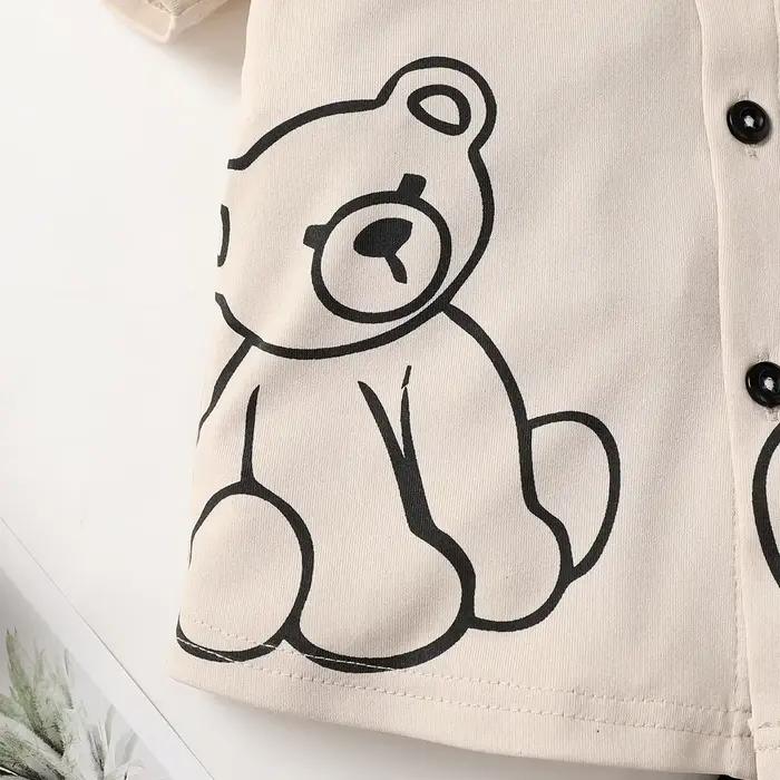 Ensemble de Vêtements pour Garçon, Haut à Manches Courtes et Short, Tenue de ixd'Anniversaire pour Enfant de 1 à 6 Ans, 2 Pièces