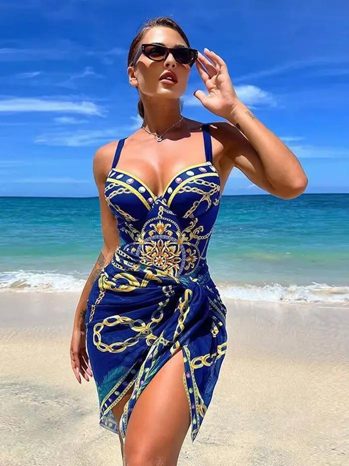 Maillot de bain sexy pour femme à armatures