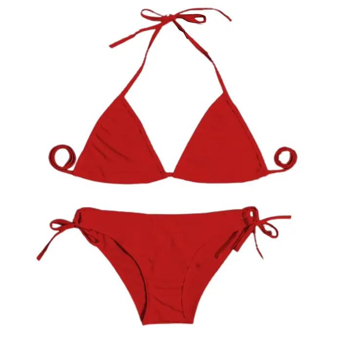 Femmes string Bikini ensemble Sexy maillot de bain Style bandeau