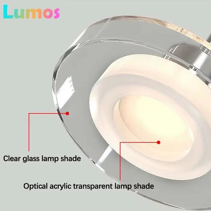Lampe suspendue de styliste italien, Art créatif, en acrylique, ovni lévitant, pour salon, Restaurant, chambre à coucher, Table à manger