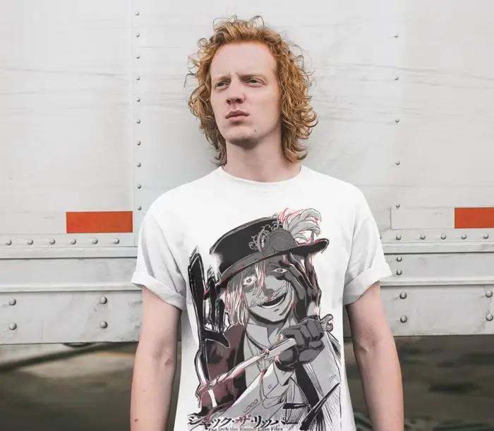 T-Shirt Jack the Ripper pour fille, inspiré du manga, inspiré du bouddha Ragnarok, cadeau idéal pour fan