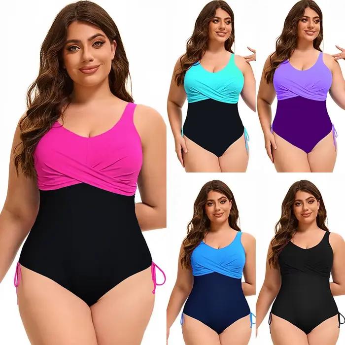 Maillot de bain une pièce grande taille pour femmes
