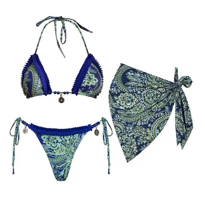 Bikini sexy 3 pièces pour femmes