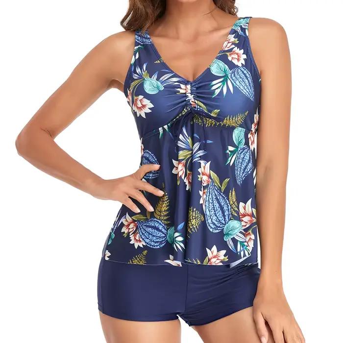 Maillot de bain deux pièces tankini femme 2026