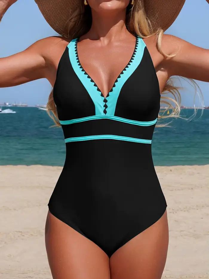 Maillot de bain vintage slim 2026 pour femme