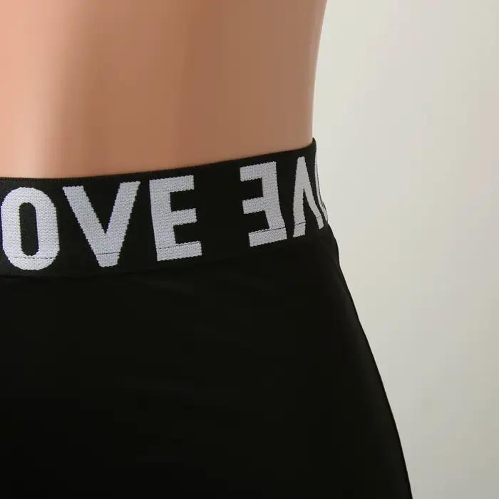 Short de bain taille haute pour femme