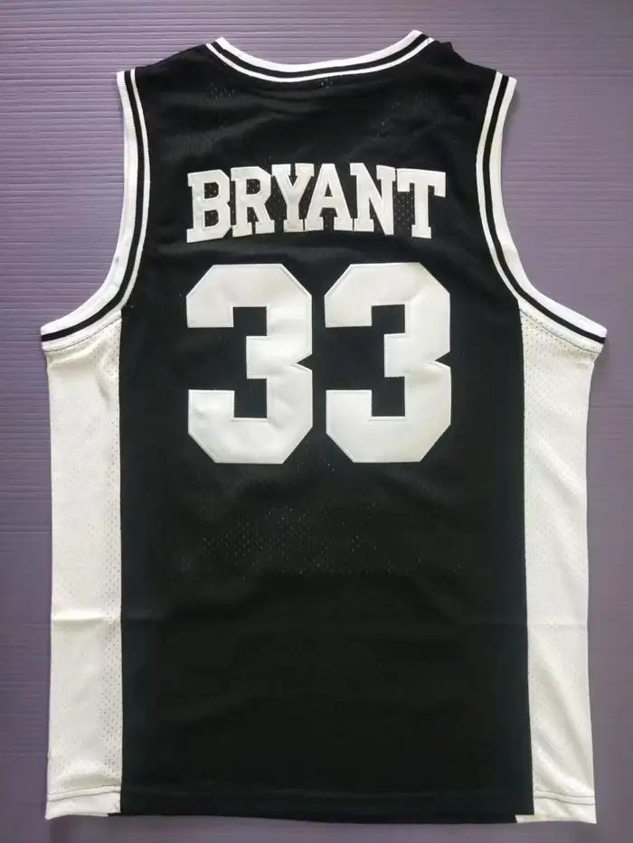 # 33 Bryant Lower Merion couvre-chef homme marron lycée rétro maillot de basket brodé rouge blanc noir
