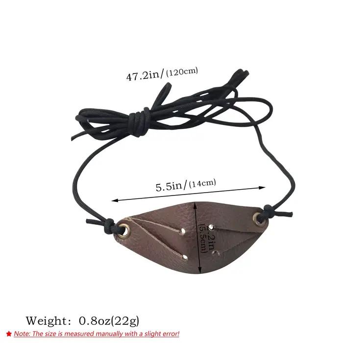 Sangle en cuir, accessoire de randonnée et de tir en plein air, pour lancer des balles de baseball, des pierres, jouet d'entretenissement pour animaux de compagnie.