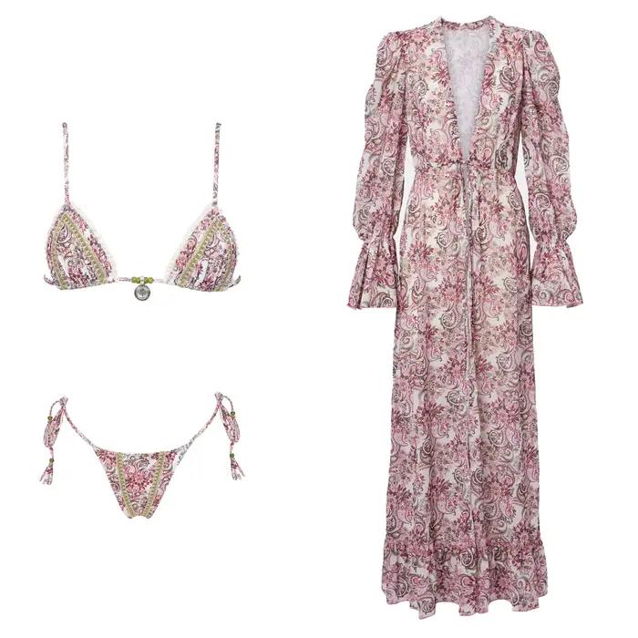 Ensemble de bikini imprimé