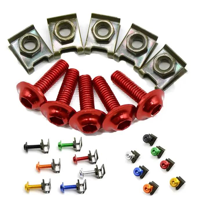 Pour BMW F650GS F700GS F800GS F800GT F800R F800S F800ST 5 pièces 6mm moto screwse corps carénage