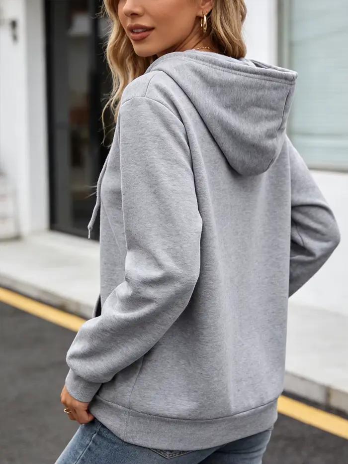 Pull en polaire pour femme - Tenue de fête pour les fêtes - Haut doux pour tous les jours en automne - Pull décontracté lavable en machine