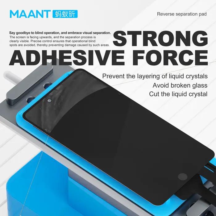 Tapis de séparation d'écran MaAnt universel compatible avec 99 % des écrans plats/courbes – Outils de réparation de téléphones mobiles