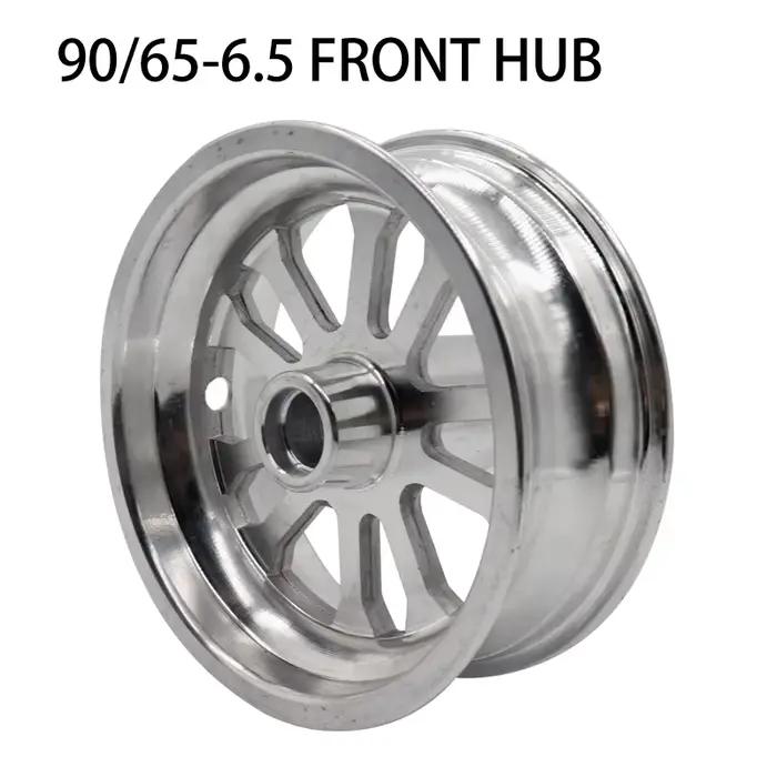 Roue arrière 110/50-6.5, roue avant 90/65-6.5, roue à pédale électrique, pneu élargi pour route urbaine, pièces de rechange de haute qualité