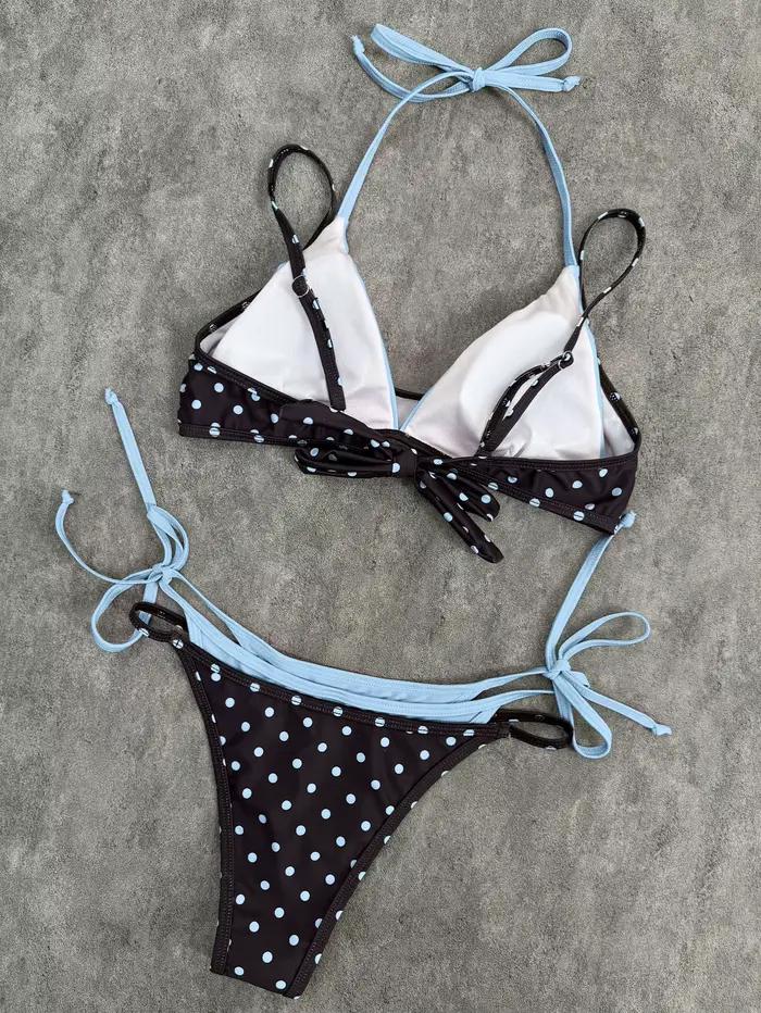 Bikinis pour femmes 2026 Nouveaux maillots de bain push-up sexy Ensemble bikini brésilien Halter Biquini Maillot