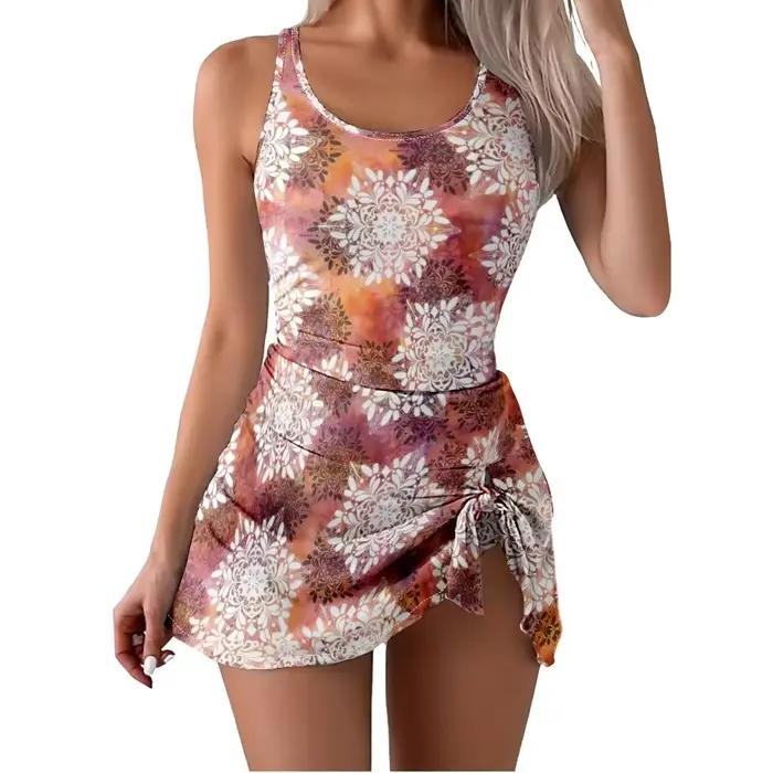 Maillot de bain une pièce à bretelles