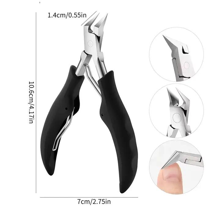 Coupe-ongles pointu pour pédicure et manucure, pince coupante pour ongles incarnés