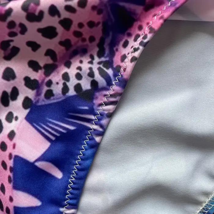 Maillot de bain une pièce imprimé floral tropicaux