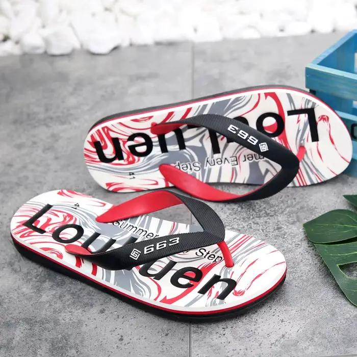 Mayba – pantoufles d'été pour hommes, tongs légères, chaussures de plage, taille 39-45