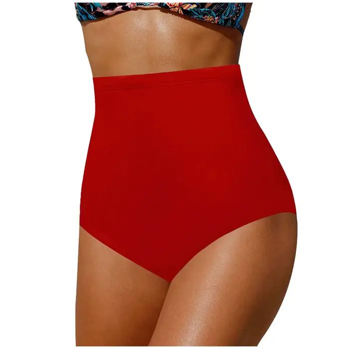Maillot de bain taille haute pour femme