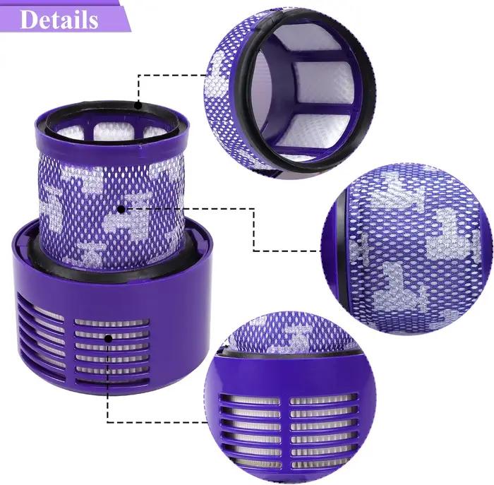 Pièces de rechange pour aspirateur Dyson V10 SV12 Cyclone Animal absolu, filtre Hepa Post-filtres, accessoires de remplacement