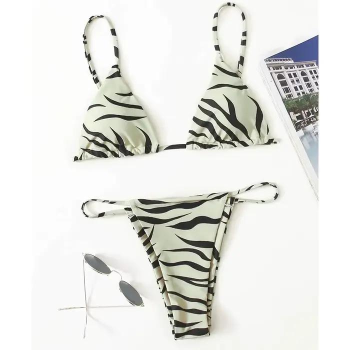 Bikini zèbre sexy 2026